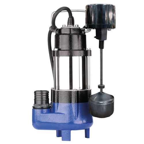 B18VAS2-FIXEDFLOAT-VORTEX-PUMP - Submersible Vortex Pump 133LPM 7M