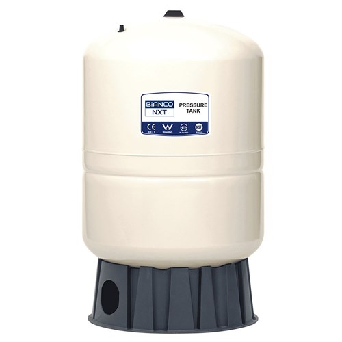 BIA-BPT-160 - Bianco Pressure Tank 160 Litre Vertical Almond  4 Bar Pre-Charge