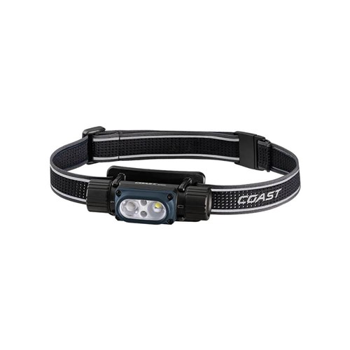 WPH30R - Coast LED Waterproof Headlamp Dual-Colour | 168m Beam | 1200 Lumen | Max 24hr