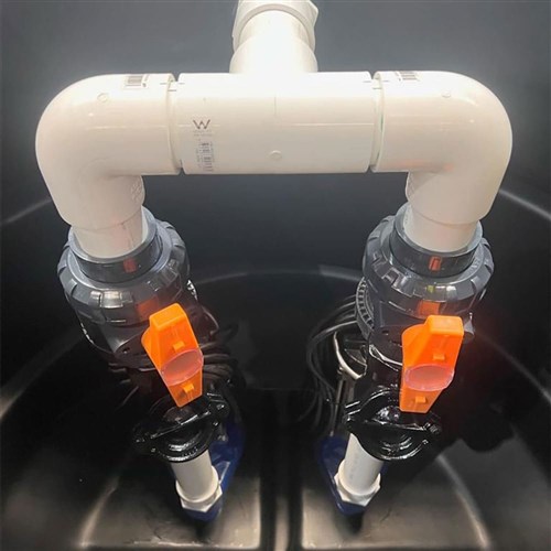 ICON 1200 DF PUMP STATION 1200L DUAL FREESTANDING PUMP BIA-1200-DF-PUMP-STATION