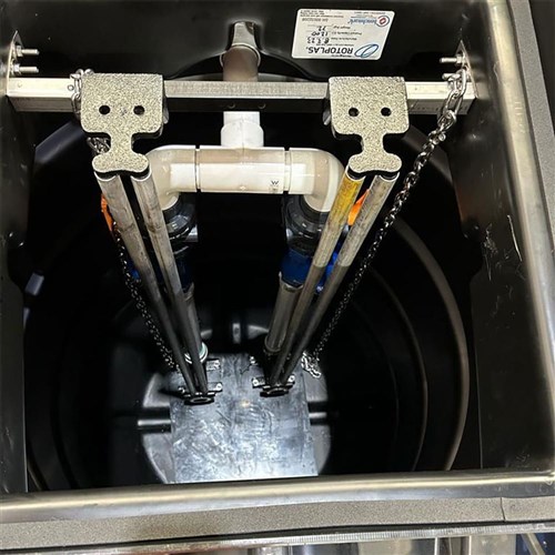 ICON 1200 DG PUMP STATION 1200L DUAL GUIDE RAIL PUMP BIA-1200-DG-PUMP-STATION