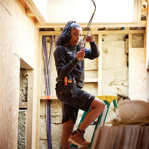 Scruffs Women's Trade Flex Holster Shorts - Black UK10