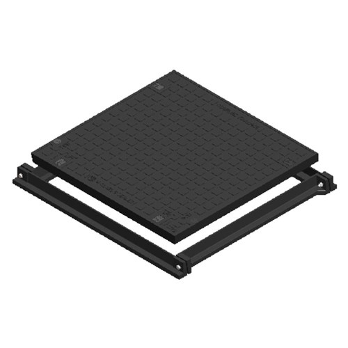 BIA-CI-LID-CLASSB - Pump Station Cast Iron Class B Lid 600 x 600