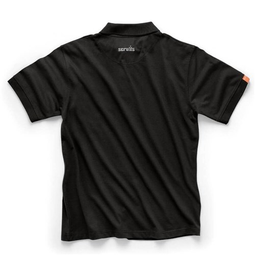 Scruffs Eco Worker Polo - Black - X-Small