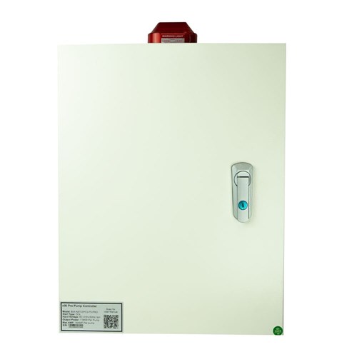 BIA-NXT-DPC3-75-PRO - Dual Pump Control Panel 415V 5.5 - 7.5kW - Dual Door Inc Ext Isolator