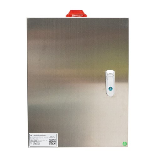 BIA-NXT-SPC1-22-PRO-SS - Single Pump Control Panel 240V 0.37 - 2.2kW - Dual Door Inc Ext Isolator