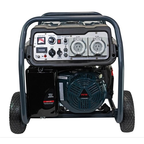 8.75 kVA Welling & Crossley Portable Generator with E-Start