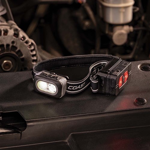 RL20RB - Coast LED Headlamp with Tri & Variable light control | 179m Beam | 1000 Lumen | Max 33hr