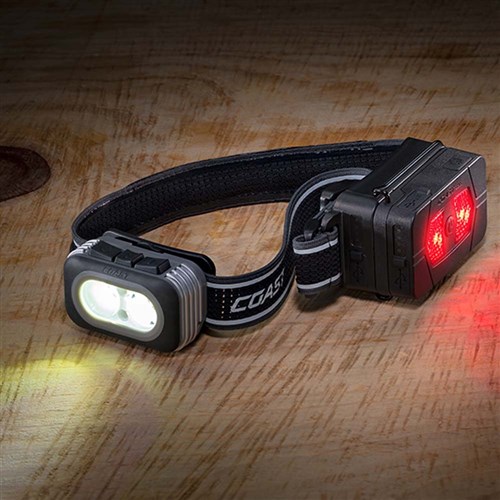 RL20RB - Coast LED Headlamp with Tri & Variable light control | 179m Beam | 1000 Lumen | Max 33hr
