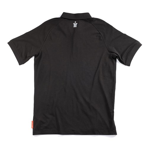 Scruffs Tech Polo Shirt Black - Small