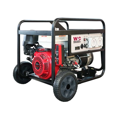 Welling & Crossley WC-P7750H 7.75kVA (6000W) Open Frame AVRGenerator with Honda Engine