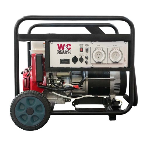 Welling & Crossley WC-P7750H 7.75kVA (6000W) Open Frame AVRGenerator with Honda Engine