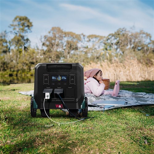 2000W W&C BATTERY GENERATOR PORTABLE POWER STATION WC-BG2000 WC BG2000
