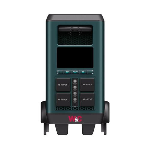 3600W W&C BATTERY GENERATOR PORTABLE POWER STATION WC-BG3600 WC BG3600