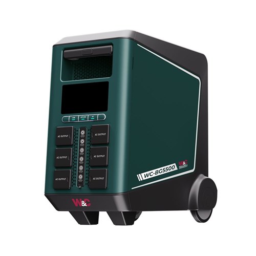 5500W W&C BATTERY GENERATOR PORTABLE POWER STATION WC-BG5500 WC BG5500