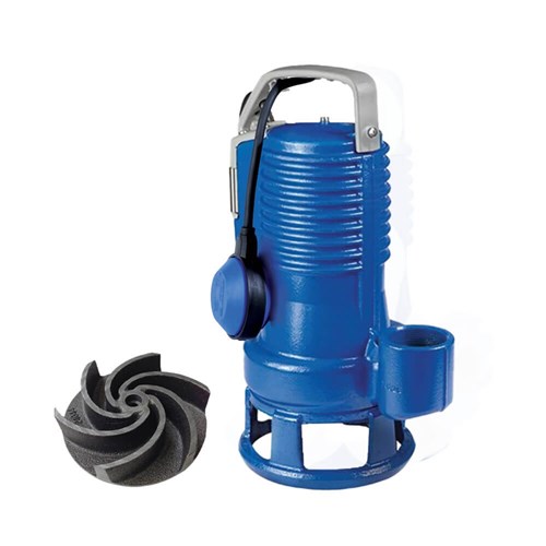 ZEN-DGBLUEP200/2/G50VTG+E-IMP - 415V 3Ø Pump, float, Large E-Impeller fitted