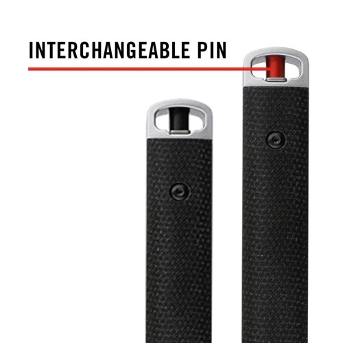 Coast LX500 Founder's Series Select Pocket Knife with Stainless Steel Tanto Blade & Black Handle