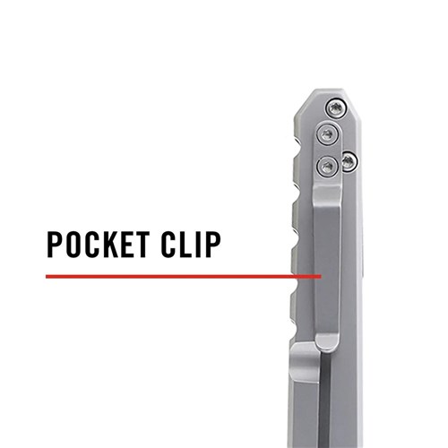 Coast LX530 Founder's Series Origin Pocket Knife with Stainless Steel Drop Point Blade & Silver Handle