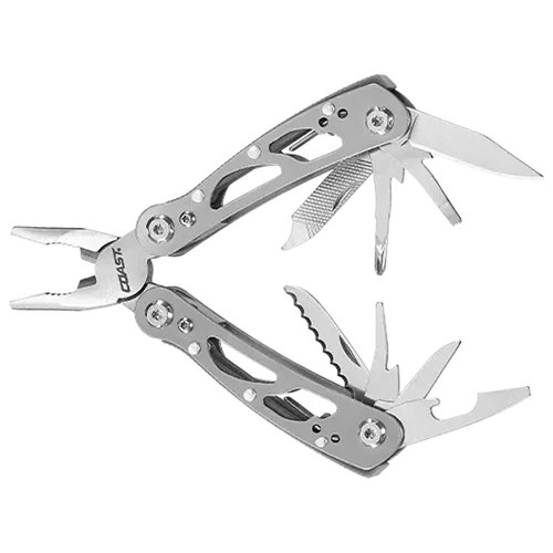 Coast CT211 Stainless Steel Multi-Tool with 11-in-1 Implements