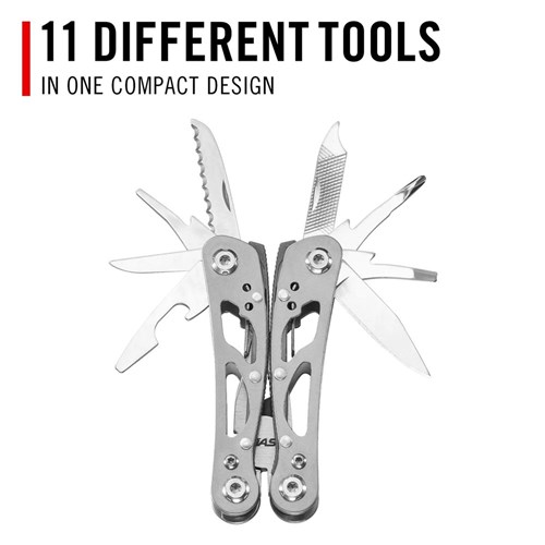 Coast CT211 Stainless Steel Multi-Tool with 11-in-1 Implements
